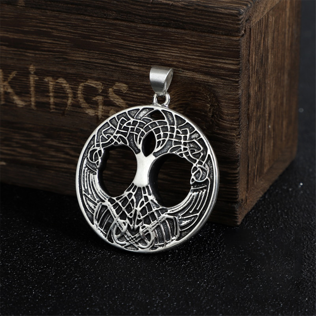 The Tree Of Life - Sterling Silver Tree Of Life Pendant - Viking Trinkets