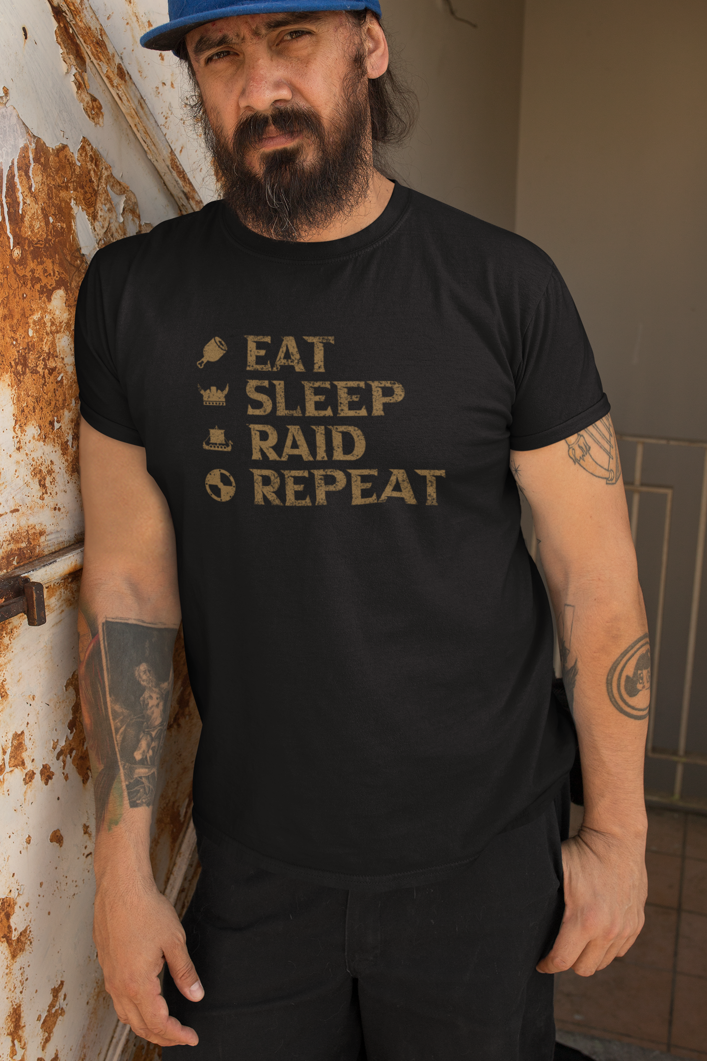 Eat Sleep Raid Repeat - Viking Trinkets