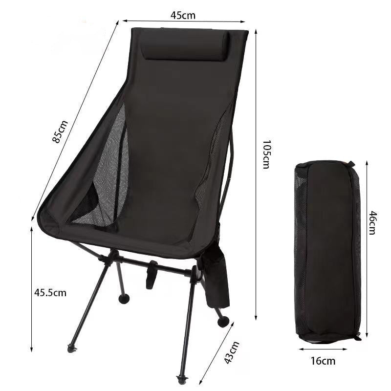 Svadilfari's Saddle - Aluminum Outdoor Folding Chair