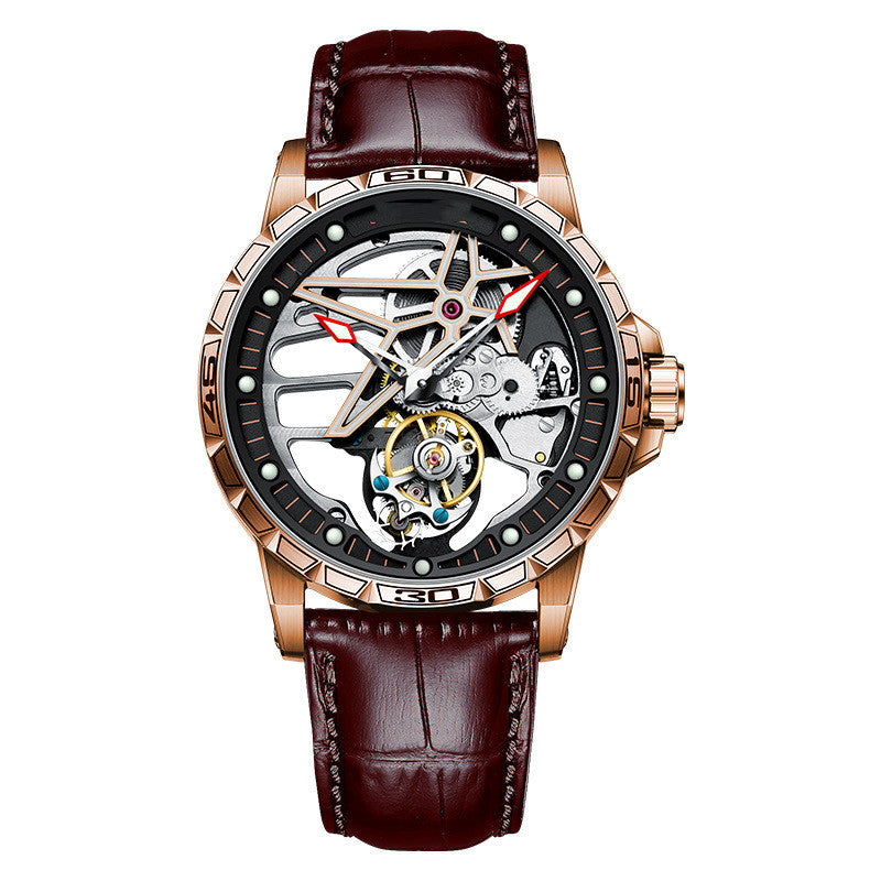 Skuld's Foresight - Five-pointed Star Series Mechanical Movement Watch