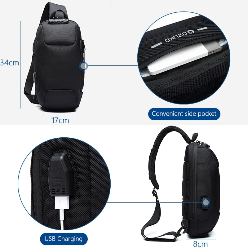 Vanaheim Tech -  Anti-Theft Shoulder Bag