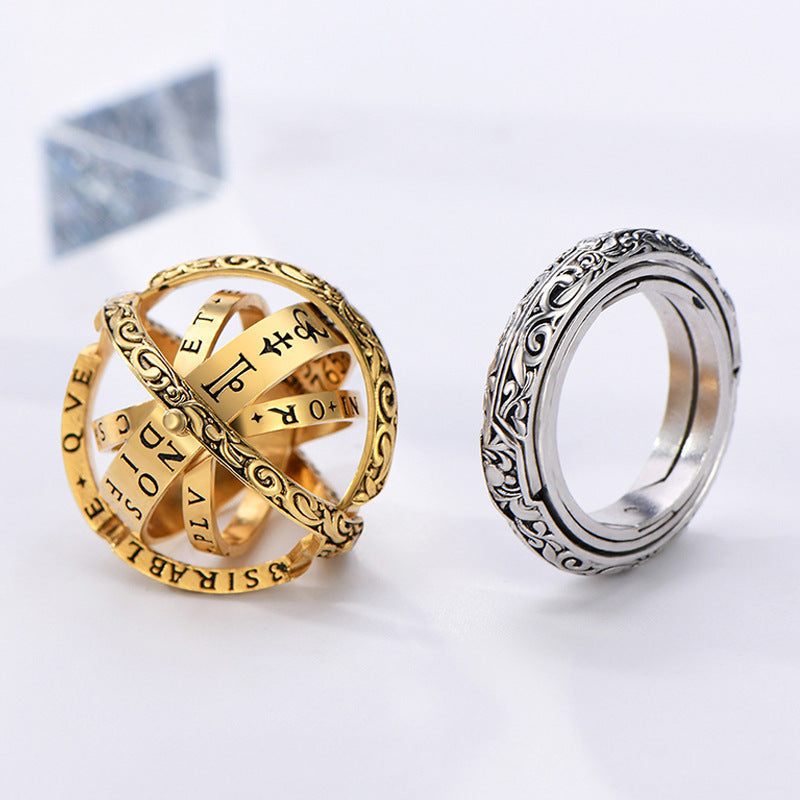 Asgardian Timestream  - Ball-Shaped Universe Ring Jewelry