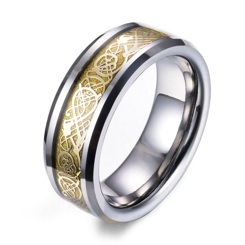 Dragon's Breath - Steel Viking Ring – Viking Trinkets