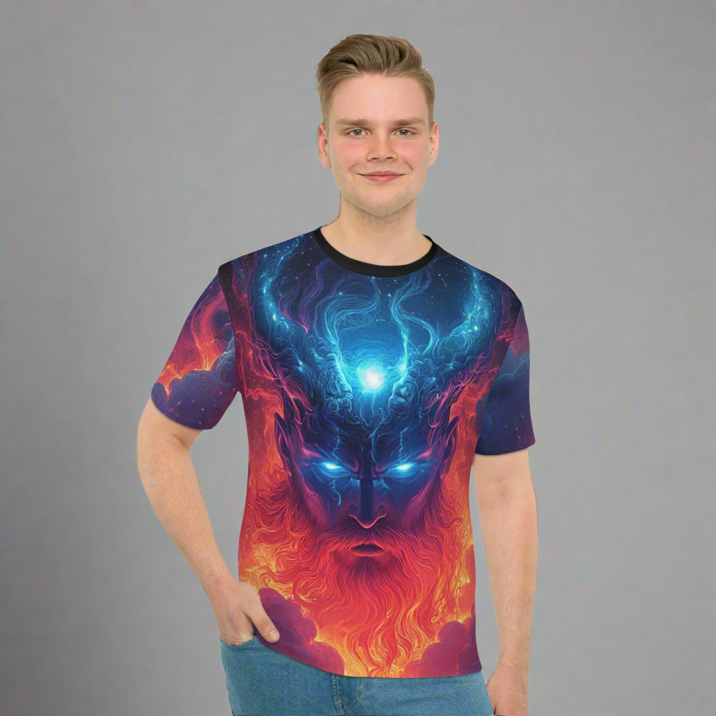 Trickster's Brillance - Men's Artistic Graphic Tee