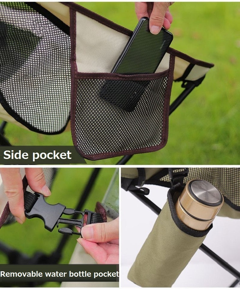 Svadilfari's Saddle - Aluminum Outdoor Folding Chair