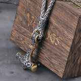 Mjölnir - Thor's Hammer Stainless Steel Necklace