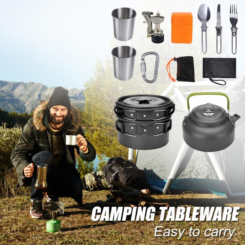 Portable Kitchen Of Midgard - High Grade Camping Cookware