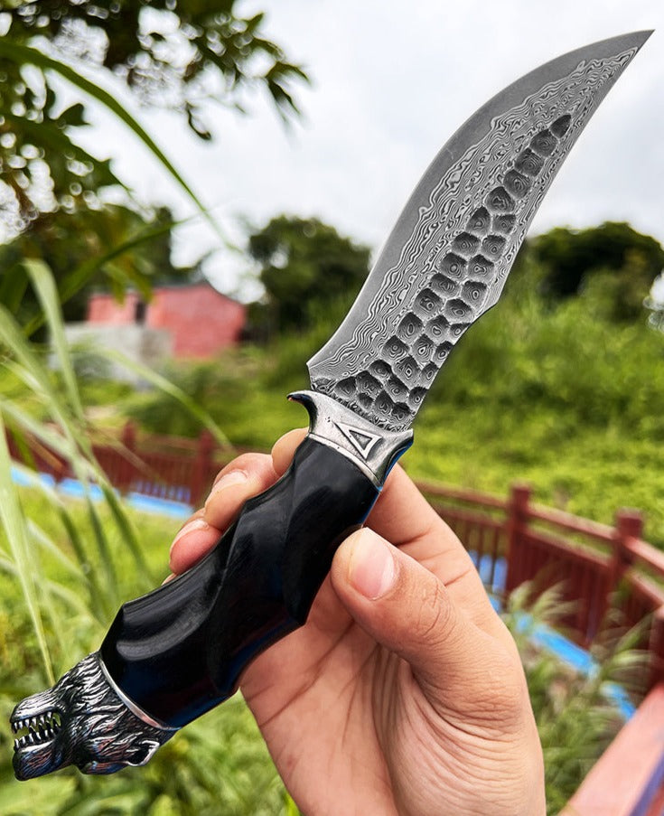 Fenrir's Claw - Damascus Steel Blade