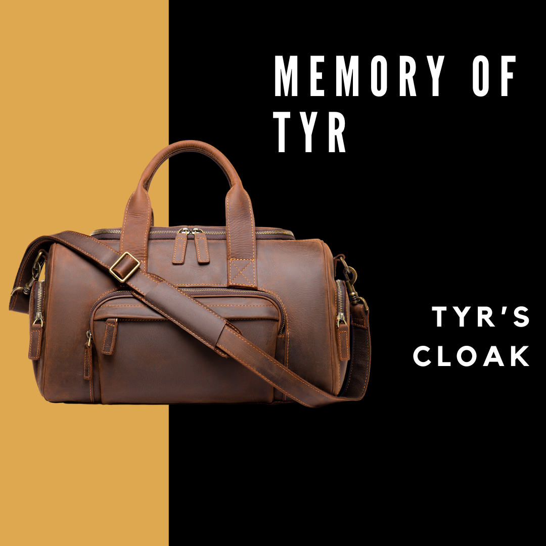 Memory Of Tyr -  Leather Luggage Shoulder Bag