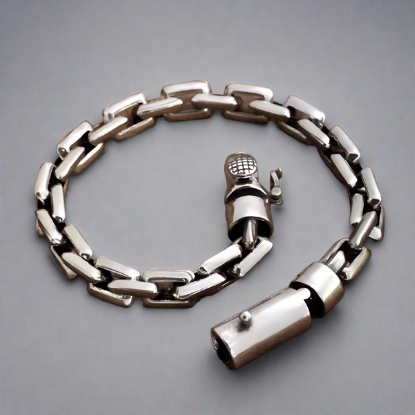 Chain of Fate - Sterling Silver Chain Style Bracelet