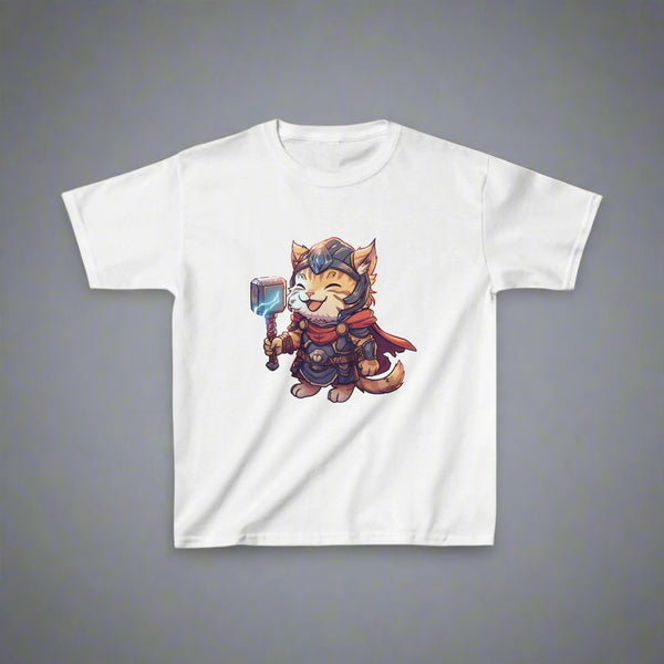 Cat Thor! - Kids Heavy Cotton™ Tee