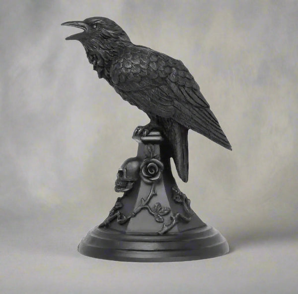 The Eyes Of Odin - Raven Candle Holder