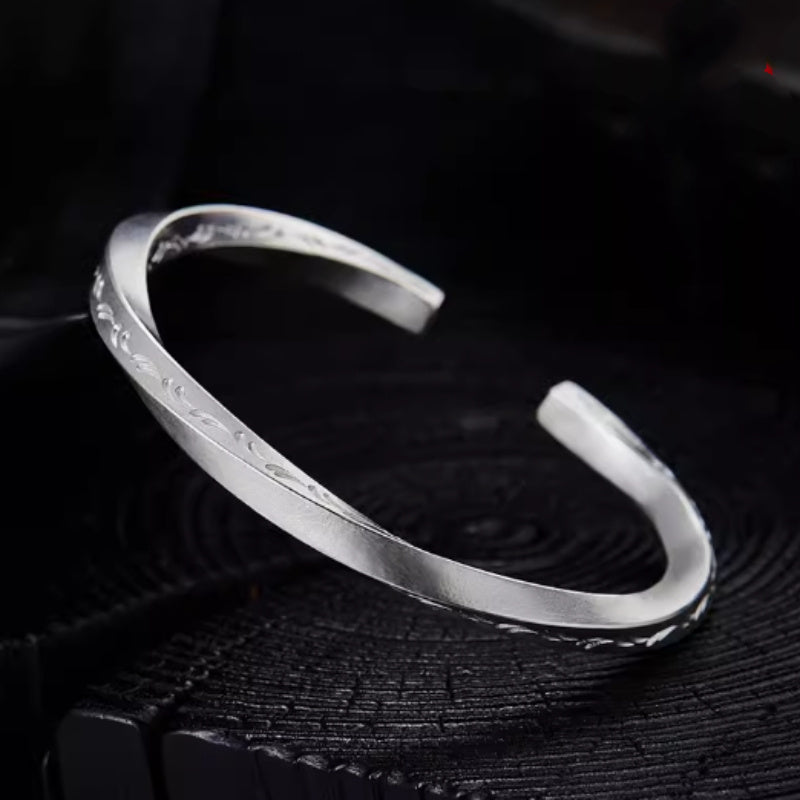 The Rulers - 999 Silver Couples Bangle