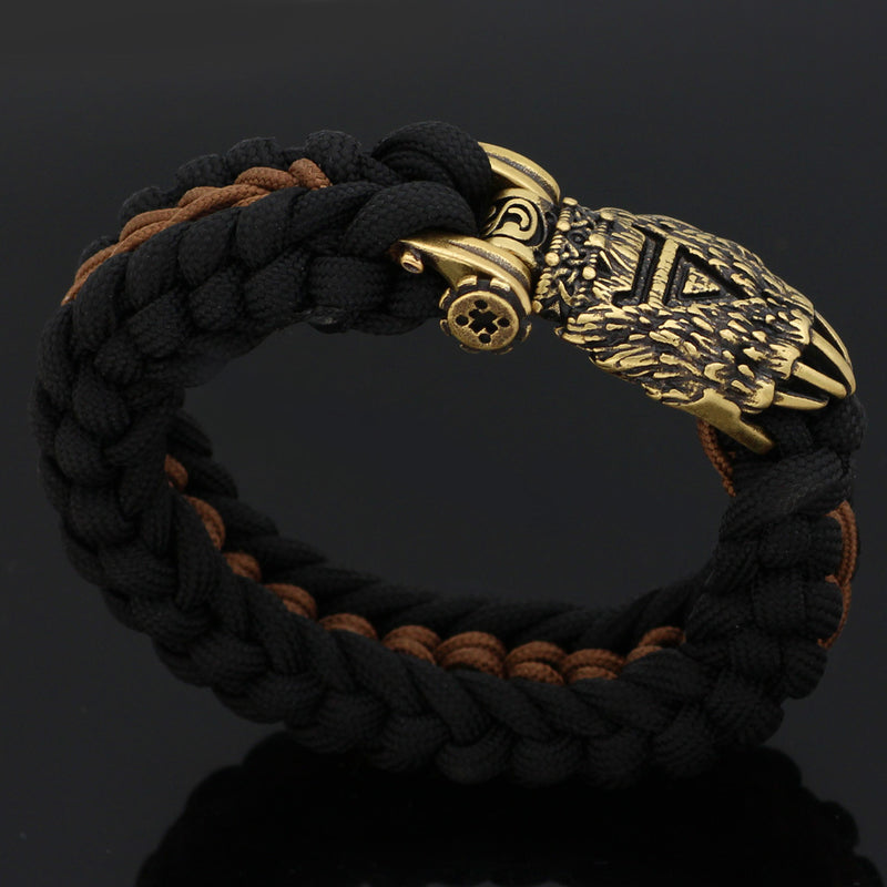 Berserker Rage - Nordic New Hand Woven Bear Claw Bracelet