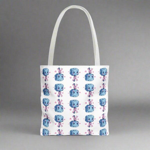 Breast Cancer Awareness Mjolnir - Tote Bag