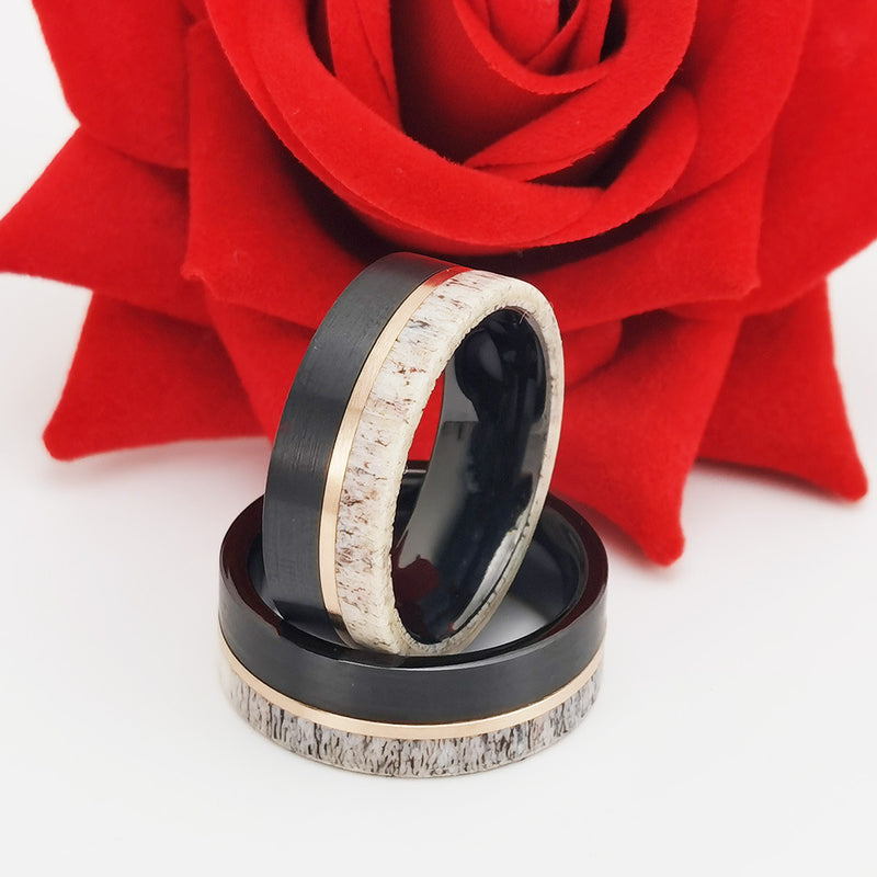 Tyr's Honor - Tungsten Gold Ring