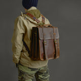 The Messenger - Horse Leather Backpack