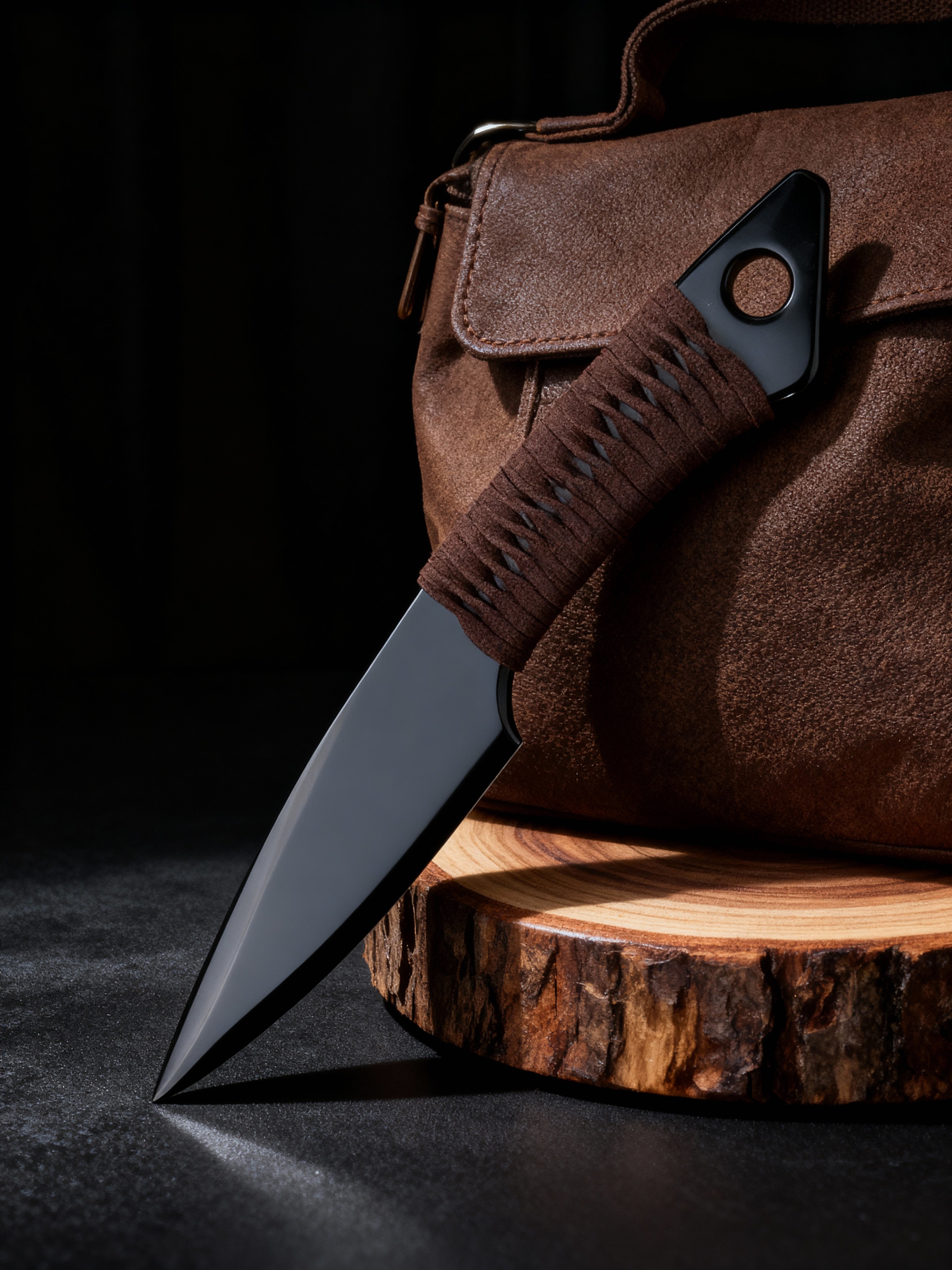 Soul Blade - Natural Obsidian Stone Knife