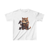 Cat Odin! - Kids Heavy Cotton Tee