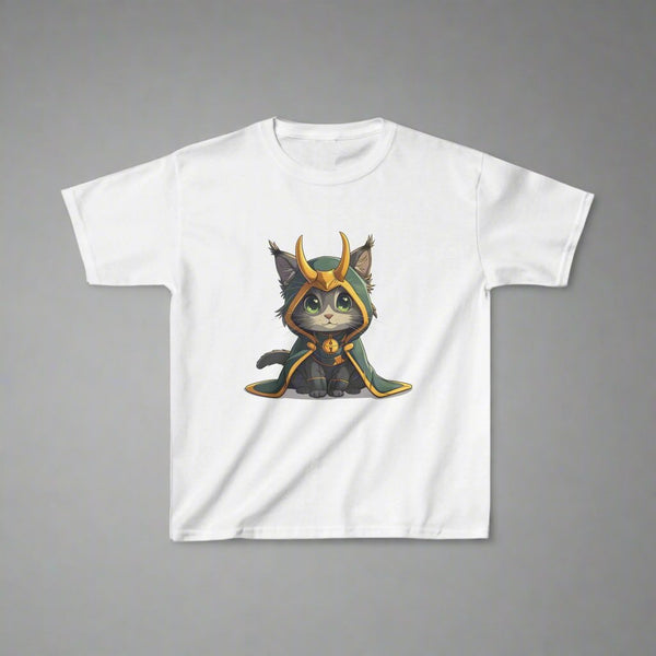 Lokitty - Kids Heavy Cotton Tee