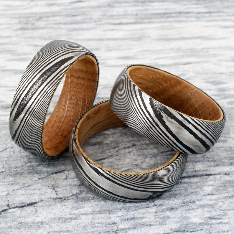 Steel Of Svartalfheim - Damascus Steel Ring