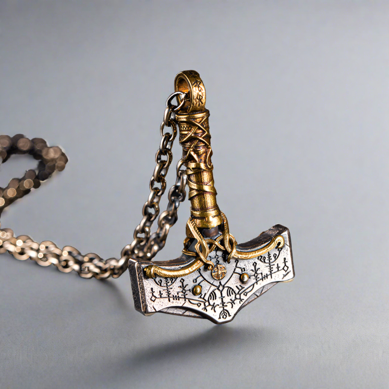 Mythic Mjölnir - Sterling Silver Necklace