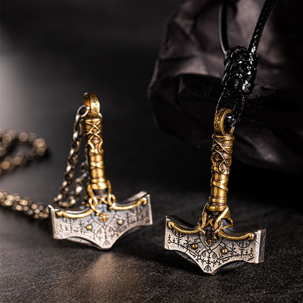 Mythic Mjölnir - Sterling Silver Necklace
