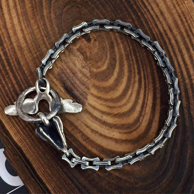 Voidwing - Sterling Silver Bracelet - Viking Trinkets