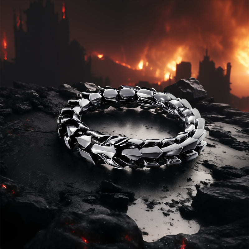 The Midgard Serpent - Stainless Steel Bracelet