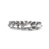 Jormungandr Midgard Serpent Sterling Silver Bracelet - Viking Jewelry