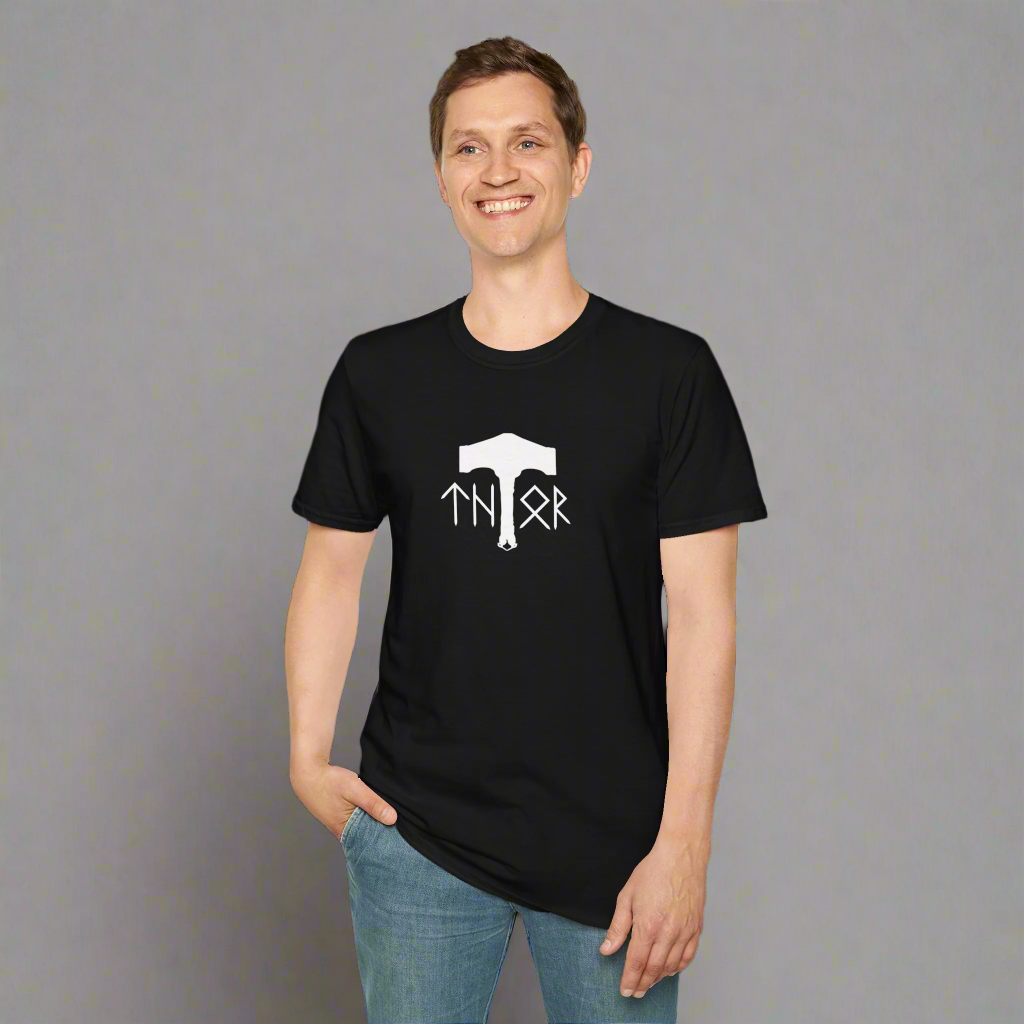 Behold, The God Of Thunder! - Unisex Softstyle T-Shirt