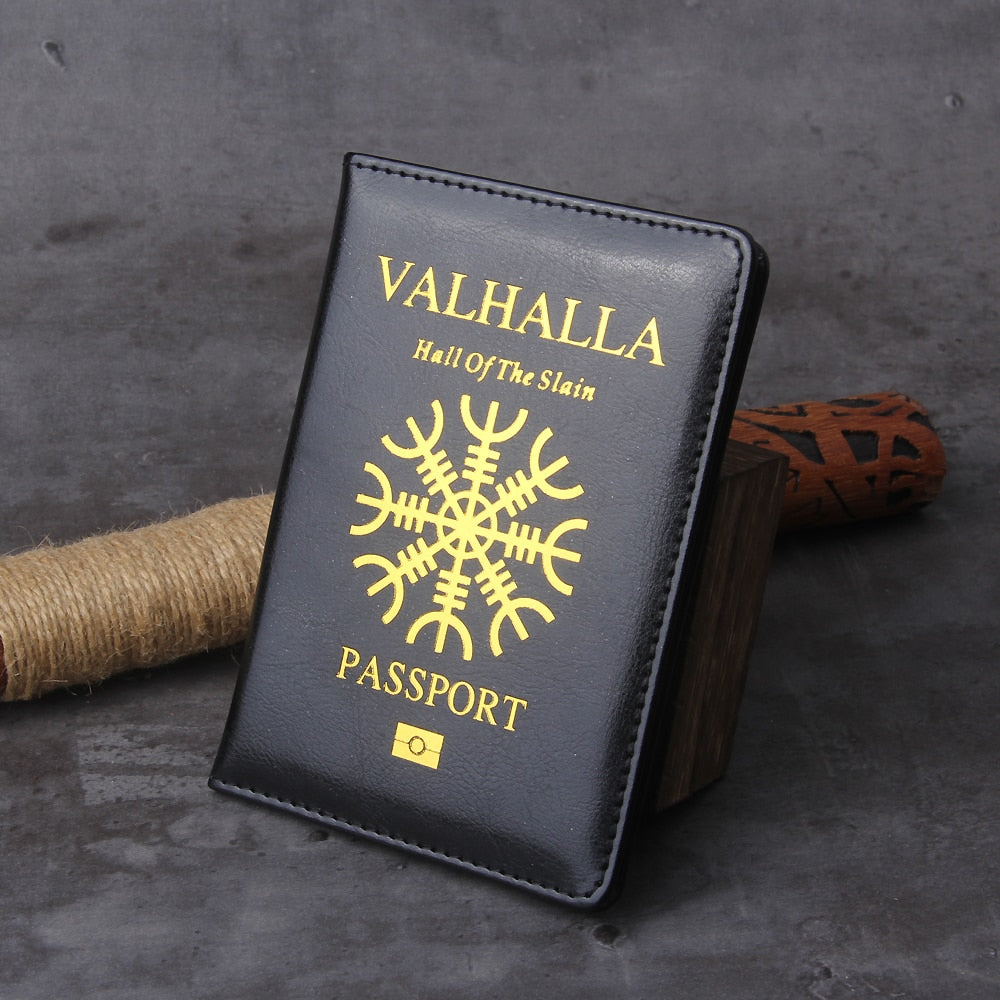 Valhalla Passport Cover - Viking Trinkets