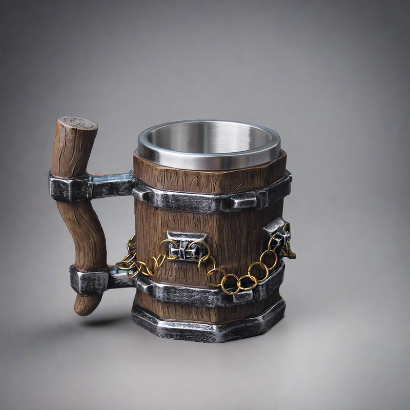 The Short Handle of Mjöllnir - 600ml Resin Mug