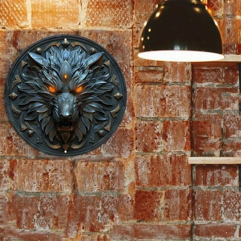 Gaze Of The Beast - Aluminum Wall Decor