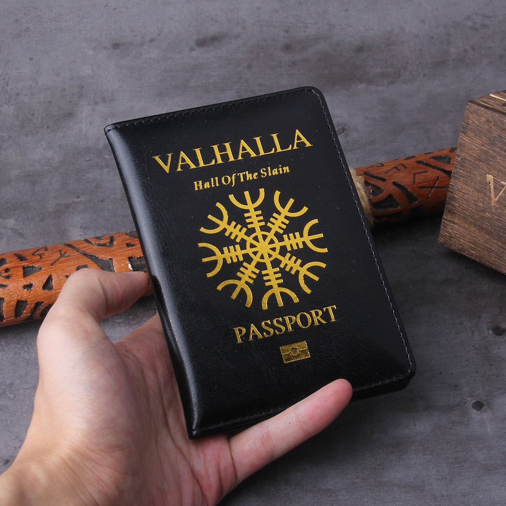 Valhalla Passport Cover - Viking Trinkets