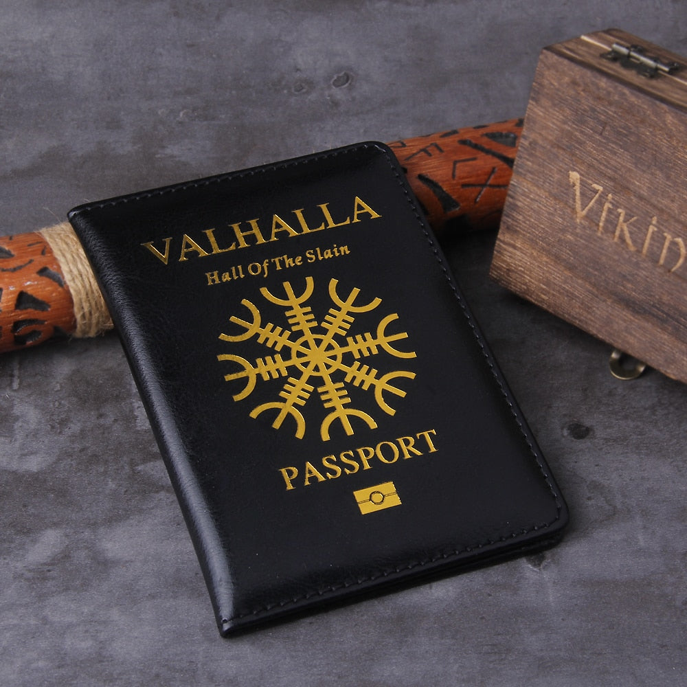 Valhalla Passport Cover - Viking Trinkets