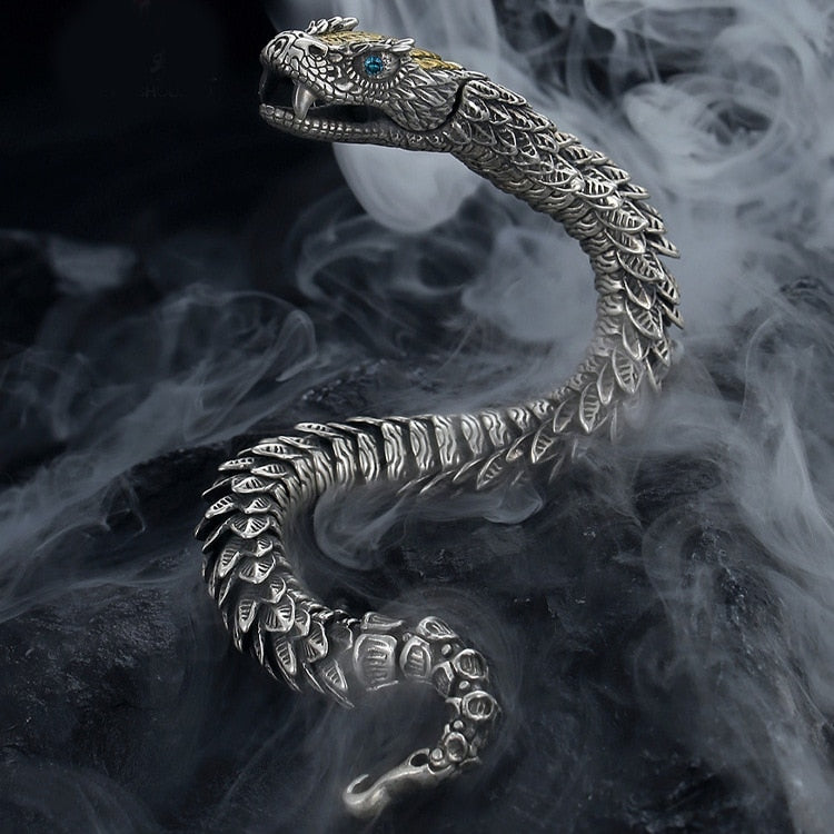 Midgard Serpent Bracelet - Viking Jewelry