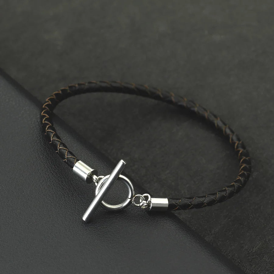 The Nine Worlds – Handmade Genuine Leather Bracelet