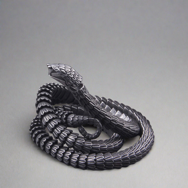 Helvenom - Stainless Steel Serpent Necklace