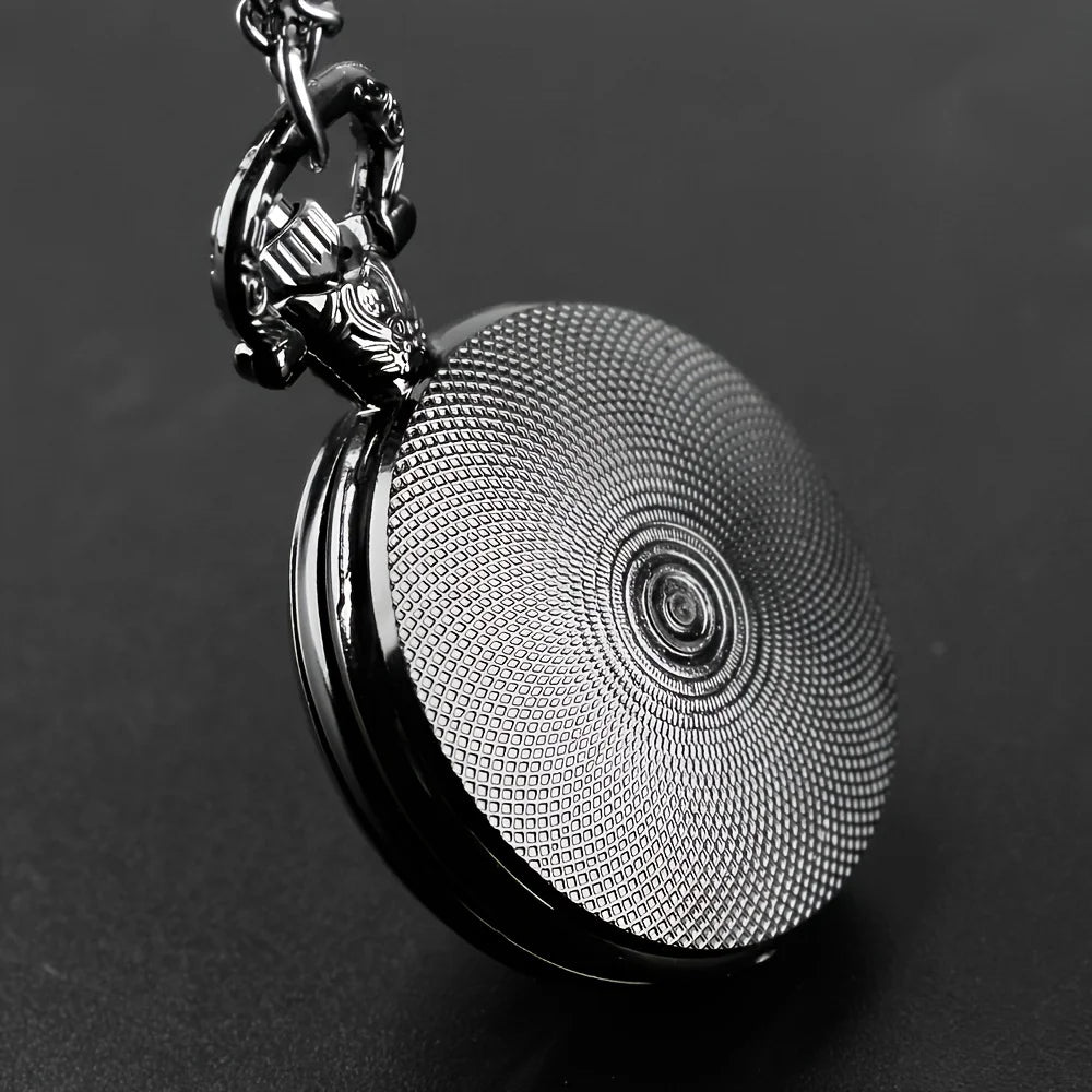 The All Seeing Raven – Quartz Movement Pocket Watch