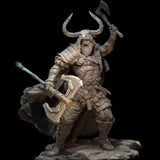 The Berserker - 1/24 Resin Model Figure Kit Unassembled and Unpainted