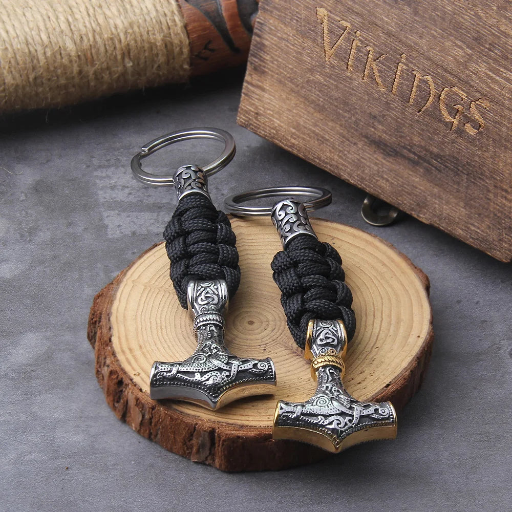The Mjölnir Keyring — Symbol of Protection - Viking Trinkets