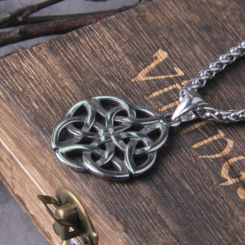 Celtic Knot - Stainless Steel Celtic Knot Necklace