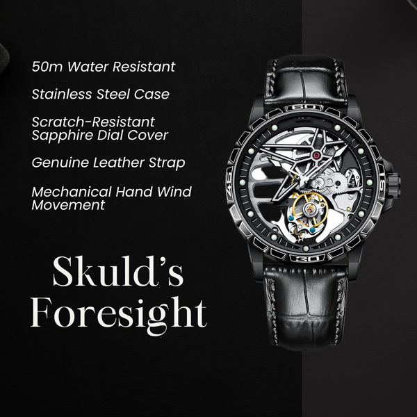 Skuld's Foresight - Five-pointed Star Series Mechanical Movement Watch