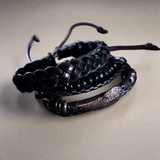 Valkyrie's Wing - High Quality Leather Bracelet