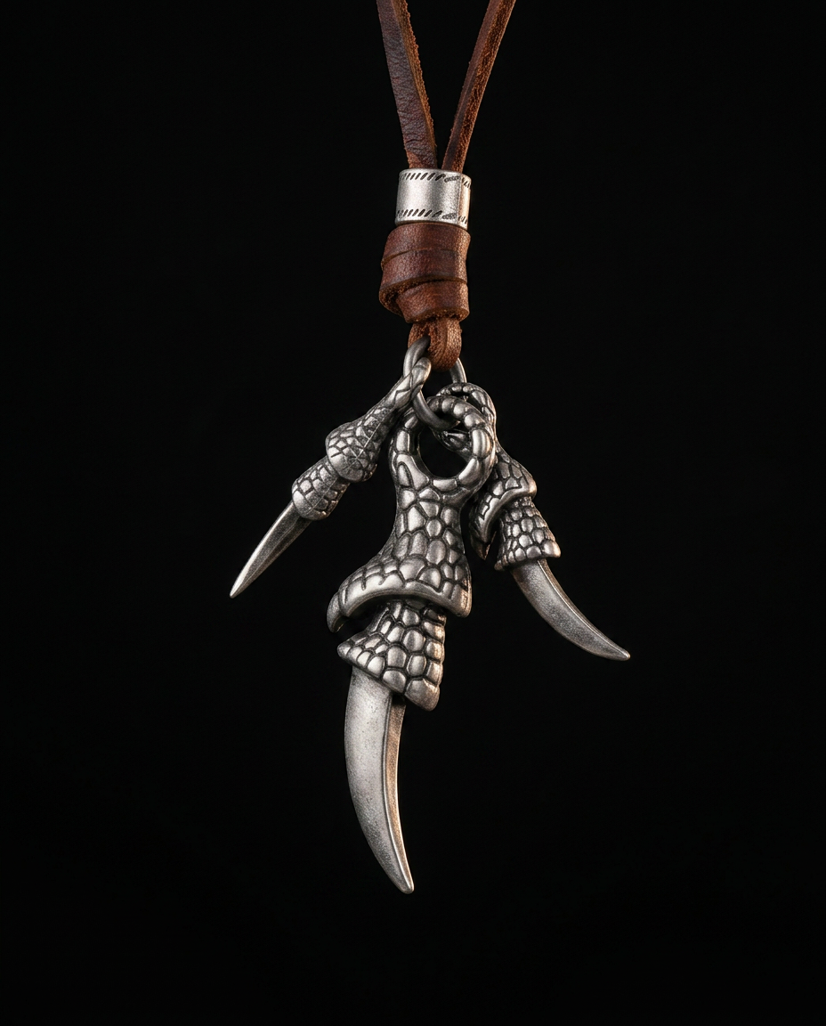 Trophies Of The Slain Beasts - Zinc Alloy Dragon Claw Bracelet