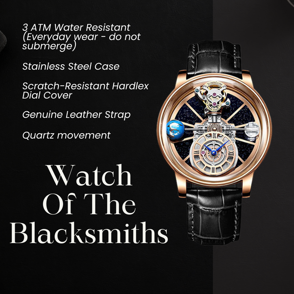 Watch Of The Blacksmiths - Quartz Movement Business Watch