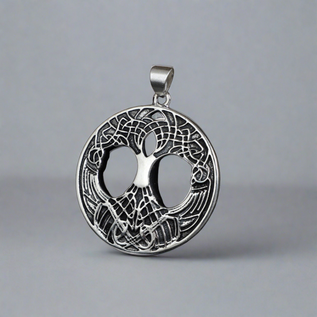 The Tree Of Life - Sterling Silver Tree Of Life Pendant - Viking Trinkets