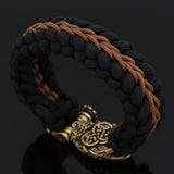 Berserker Rage - Nordic New Hand Woven Bear Claw Bracelet