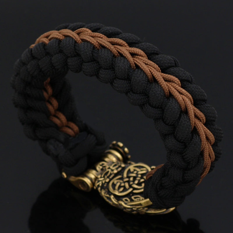 Berserker Rage - Nordic New Hand Woven Bear Claw Bracelet